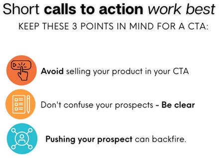 3 points to keep in mind for a CTA