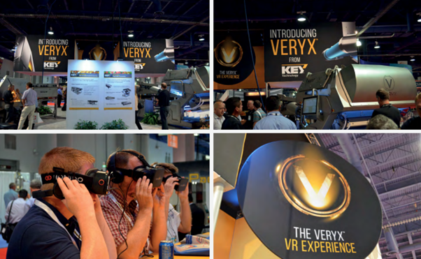 VERYX tradeshow featuring virtual reality