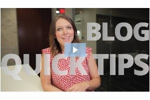 Marketing Video: Three Quick Tips to Becoming a Better Blogger