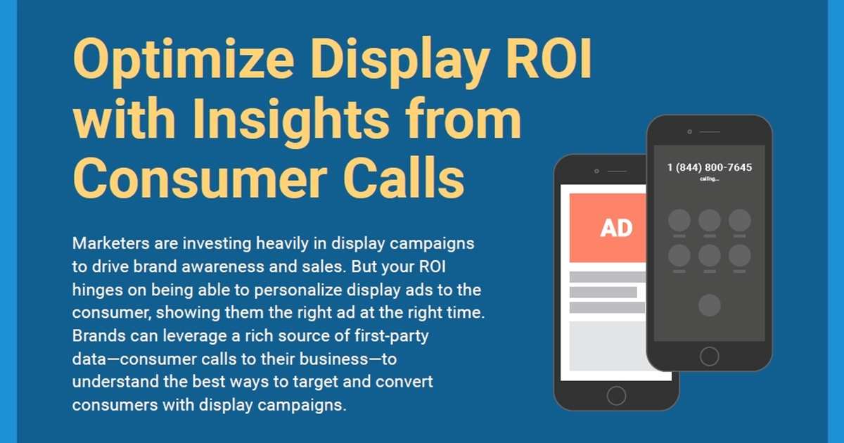 Optimize Display Ads With Consumer Insights: Stats and Best-Practices [Infographic]