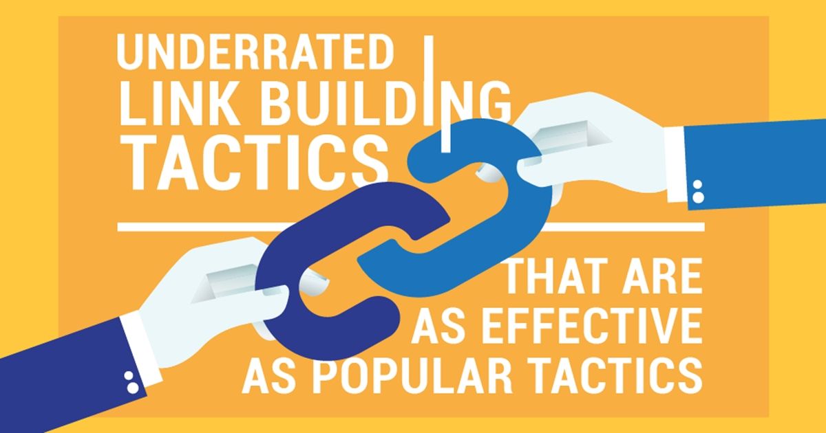 Underrated Link-Building Tactics That Work Surprisingly Well [Infographic]