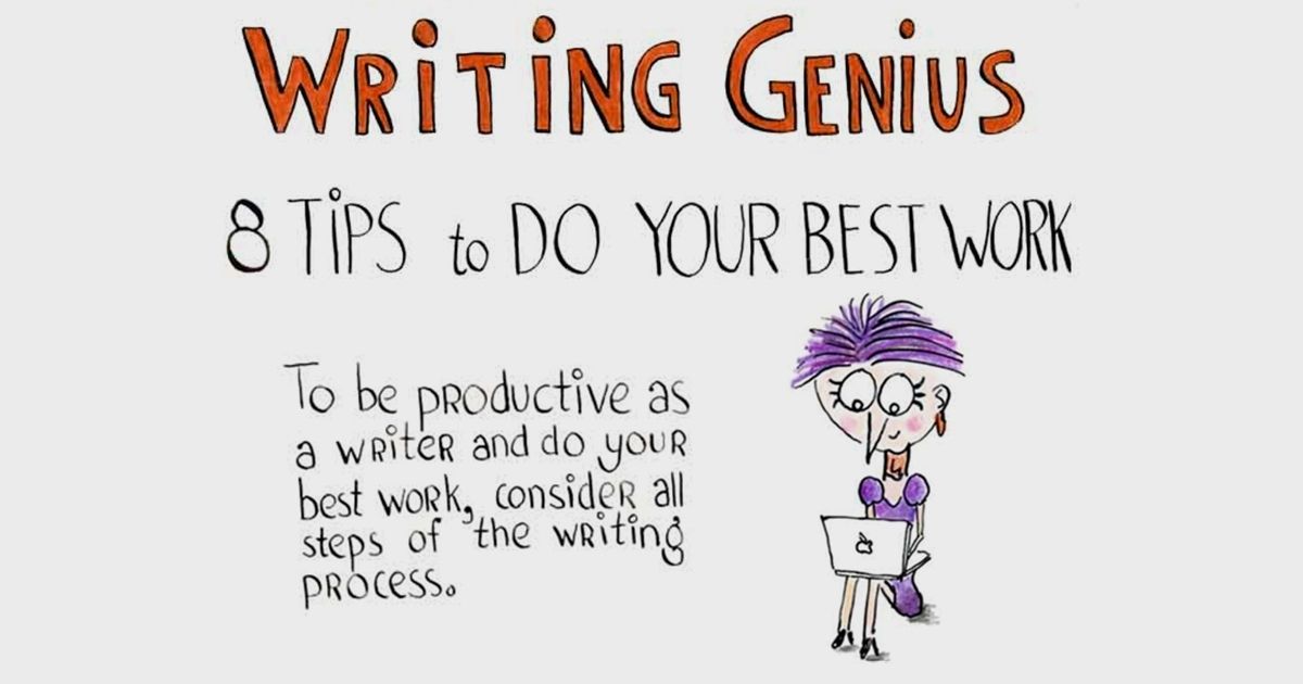 8 Tips for Discovering Your Writing Genius [Infographic]