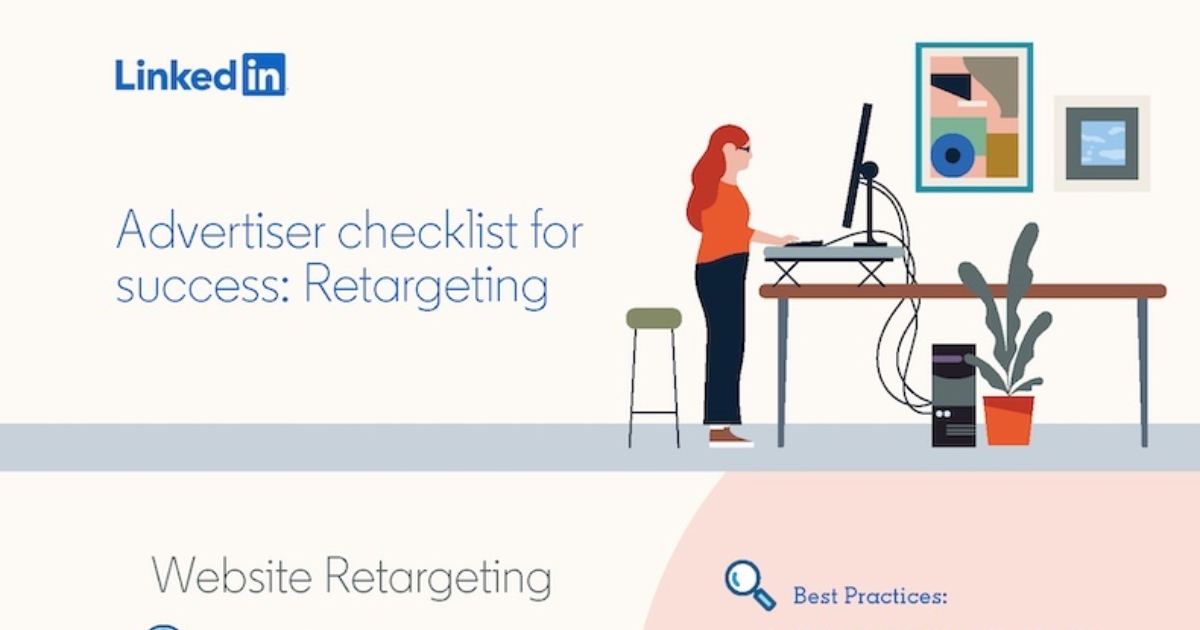 Retargeting on LinkedIn: What B2B Marketers Need to Know [Infographic]