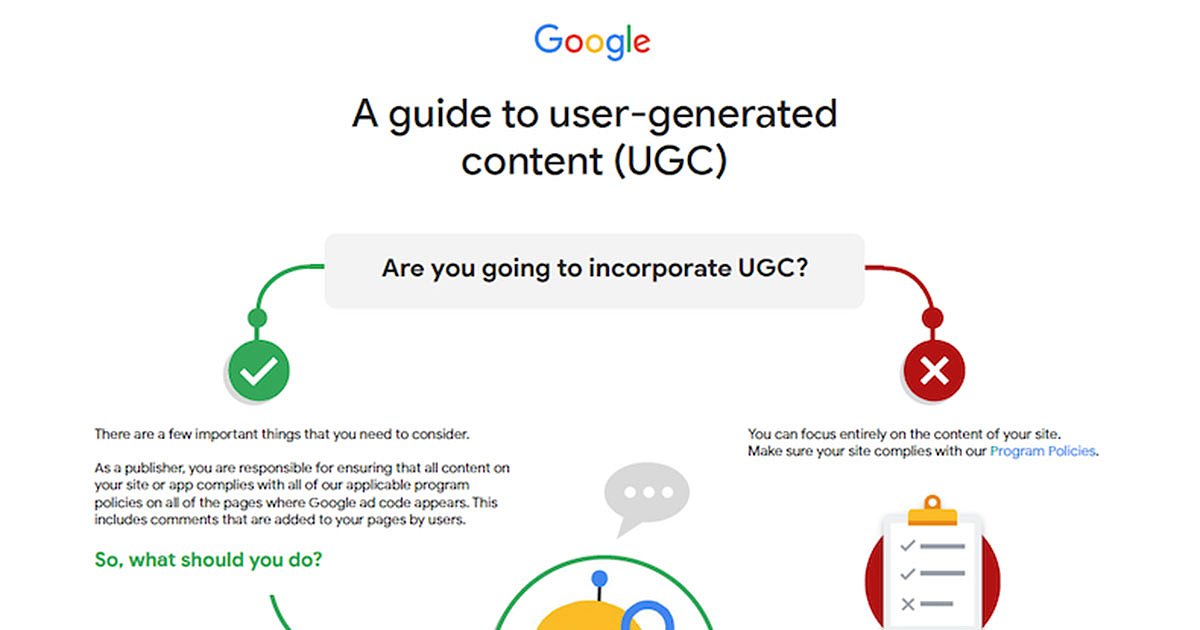 Google's Guide to User-Generated Content [Infographic]