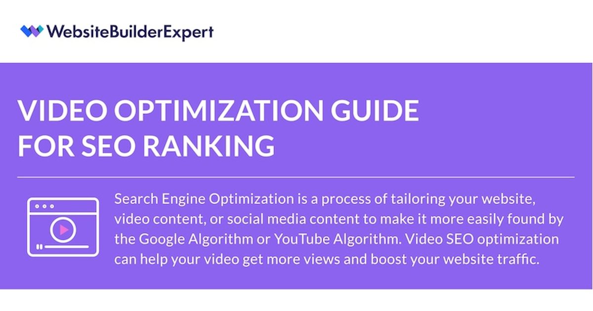 Five Ways to Optimize Your Videos for Search [Infographic]
