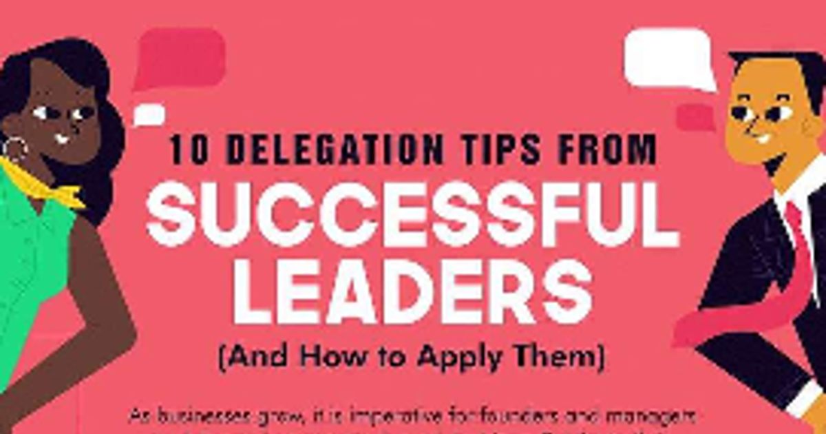 Delegation Tips From 10 Successful Leaders [Infographic]