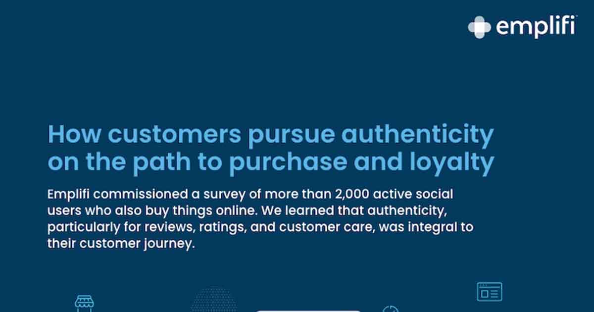 The Role of Authenticity in the Online Path to Purchase [Infographic]