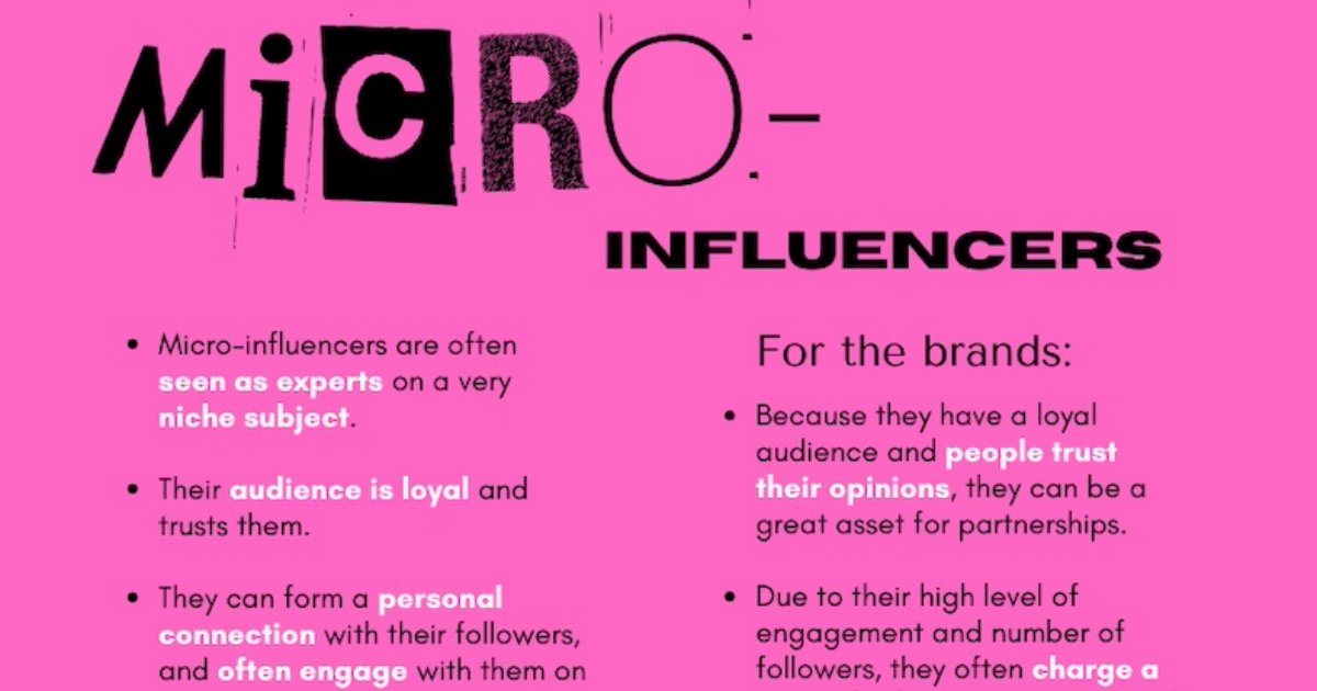 Micro-influencer vs. Nano-influencer: What's the Difference? [Infographic]
