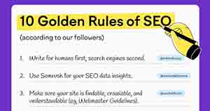 The 10 Golden Rules of SEO