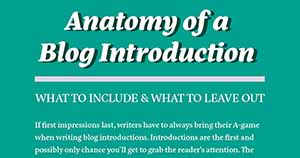 The Anatomy of a Great Blog Post Introduction