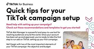 Tips for Setting Up Your First TikTok Ad Campaign